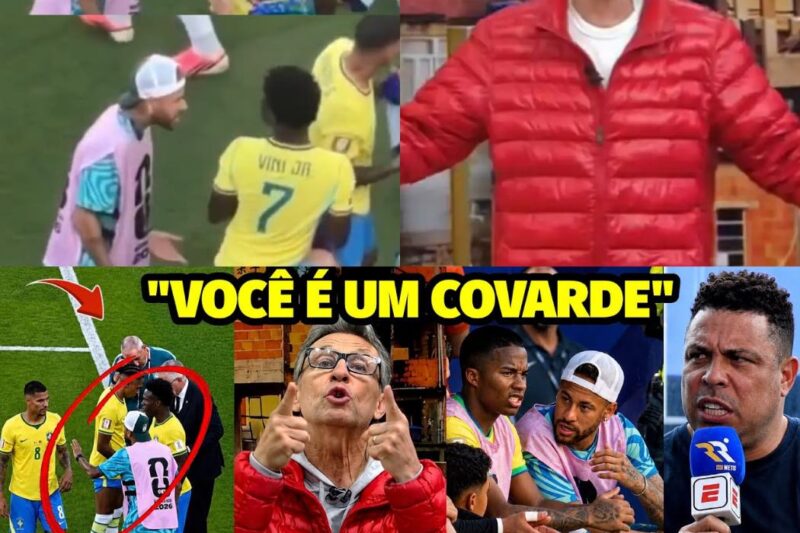 “TRAIDOR..INÚTIL..OLHA O QUE ESSE CARA FALOU RAPA..” A CONVERSA QUE VAZOU NA SELEÇÃO APÓS DENÚNCIA