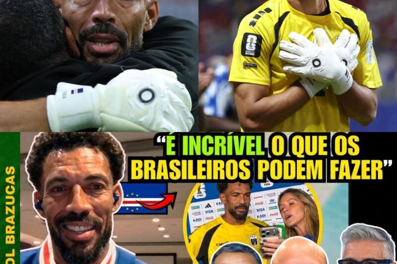 VOZINHA E MUNDO DO FUTEBOL CHOCADOS COM CAMPANHA DOS BRASILEIROS E CAZÉ TV PARA CABO VERDE NAS REDES