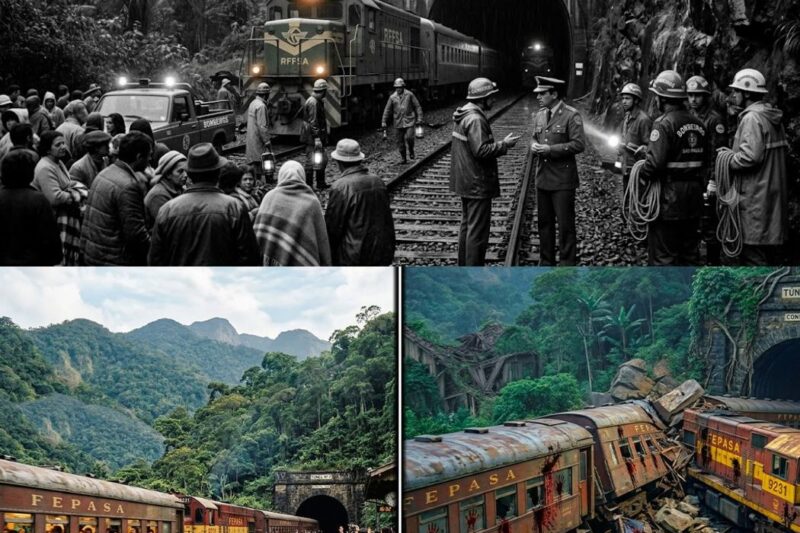 Trem com 95 passageiros desapareceu em um túnel na Serra do Mar em 1981 — Dro…