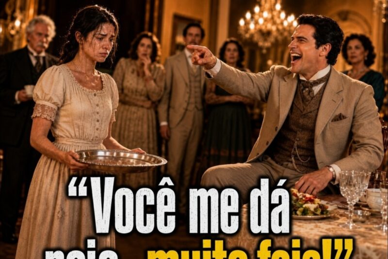 “Você me dá nojo”, disse o milionário… sem saber que ela guardava a prova contra sua família