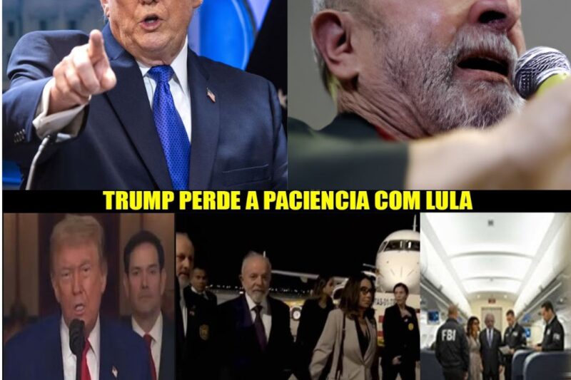 O agente de Trump retira a máscara de Lulu após ela descumprir o acordo.
