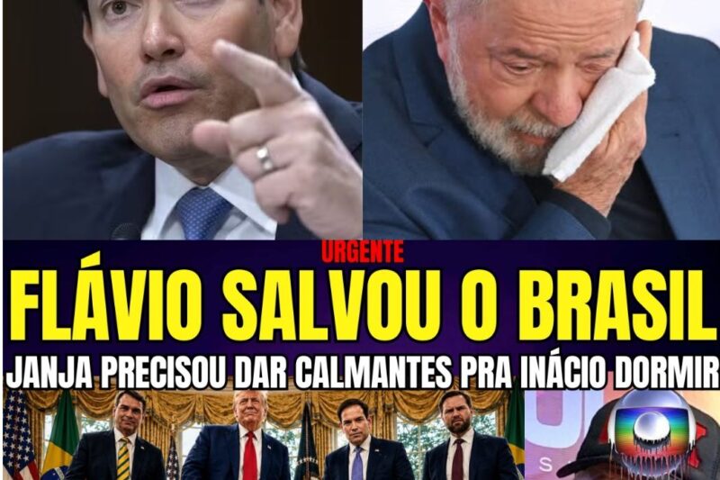 A Decisão Explosiva de Rubio que Abalou a Campanha de Inácio e Colocou Flávio como o Grande Herói do Momento no Brasil