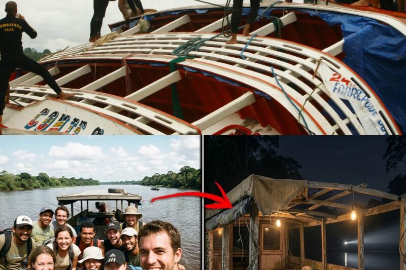 Barco Com 12 Pessoas Sumiu No Amazonas Em 2009 — 15 Anos Depois Achado À Noite Com Luzes Acesas