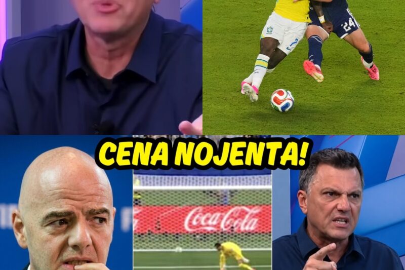 “FOI NOJENTO E INACEITÁVEL!” Mauro Cezar explode e revela a cena PODRE que está destruindo a imagem da Copa!