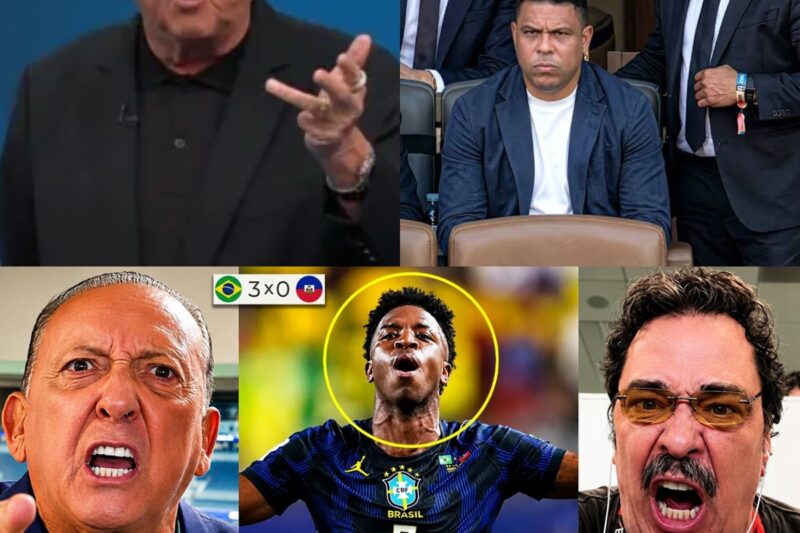 BRASIL GOLEIA O HAITI, MAS GALVÃO E CASAGRANDE EXPLODEM: “SELEÇÃO É UMA VERGONHA!” O QUE ELES REVELARAM NOS BASTIDORES?