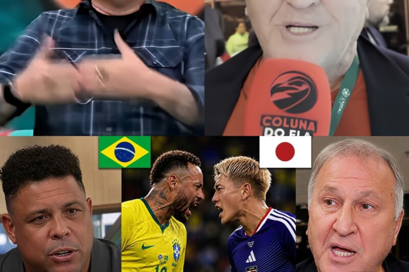 JAPÃO VAI HUMILHAR O BRASIL E MANDAR A SELEÇÃO PRA CASA? RONALDO E ZICO EXPÕEM A VERGONHA QUE NINGUÉM QUERIA VER!
