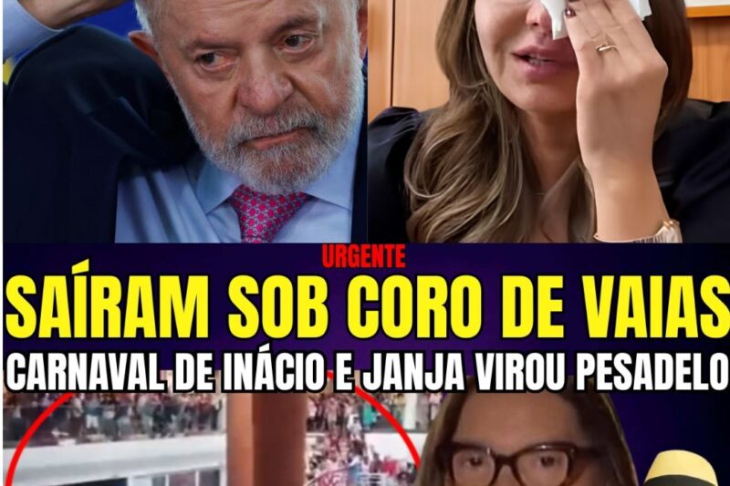 O Pesadelo Inesquecível no Carnaval: Lula e Janja Saem Sob Vaias Estrondosas no Galo da Madrugada e Deixam Todos em Choque!