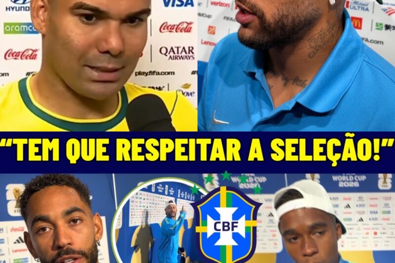 NEYMAR JR E CUNHA PERDEM A CABEÇA NA ZONA MISTA E EXPLODEM COM RECADO CHOCANTE!