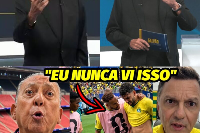 ESCÂNDALO NA SELEÇÃO! A CENA MAIS ABSURDA DA COPA QUE DEIXOU GALVÃO BUENO PARALISADO DE CHOQUE