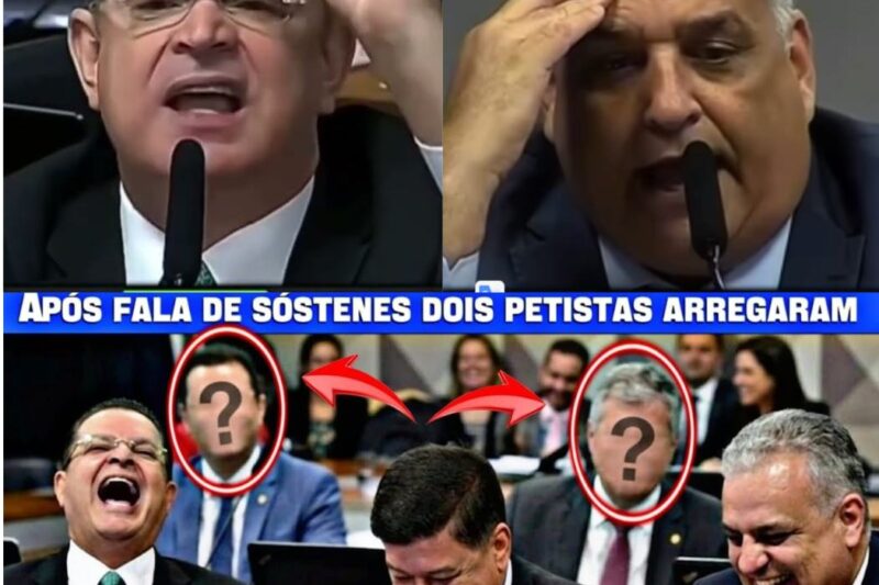 PEDIRAM ARREGO DOIS PETISTAS ARREGAM APÓS FALA DE SÓSTENES DENUNCIANDO OS BLINDADORES PARA O POVO