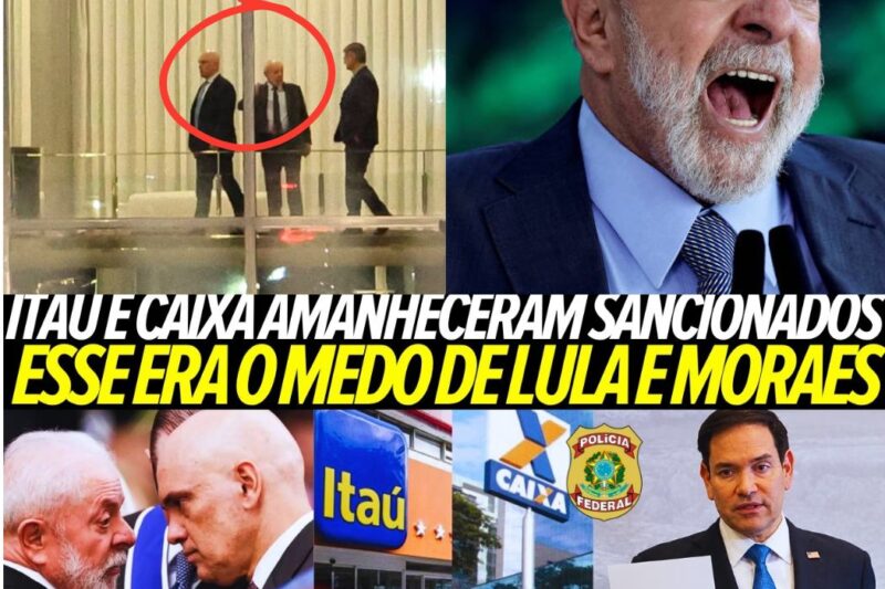 EUA descobrem ligação entre bancos e facção criminosa! Casa Branca impõe sanções! Lula está desesperado!