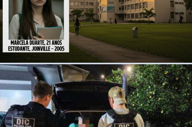 Joinville 2005 caso arquivado resolvido — prisão choca comunidade