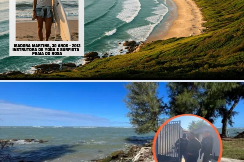 Praia do Rosa 2013 caso arquivado resolvido — prisão choca comunidade