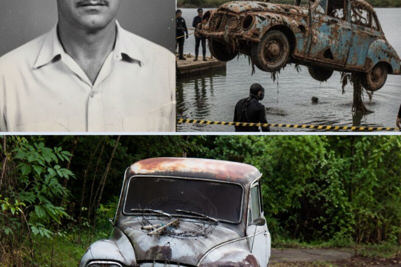 Sumiu Em 1954: DKW-Vemag de Fazendeiro é Encontrado Submerso a 6m de Profundidade em Represa de SP