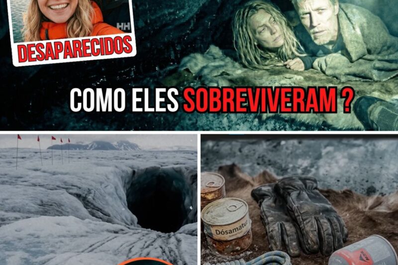 Casal DESAPARECE em geleira e é achado CONGELADO no gelo!