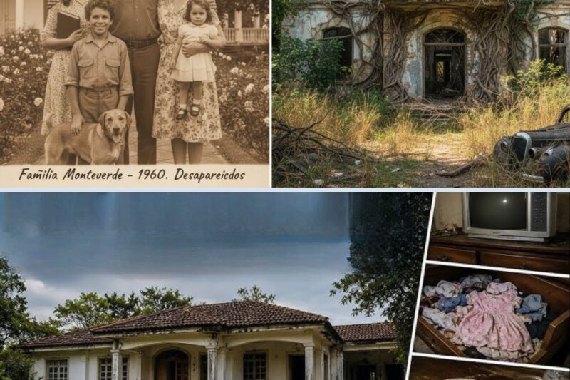 Família Desapareceu em 1960 — 64 Anos depois, Mansão Achada Abandonada Tomada Pela Vegetação