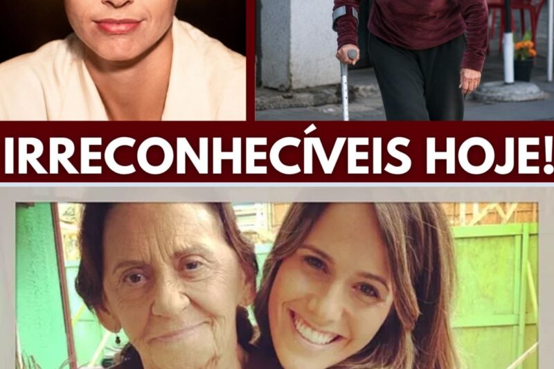 25 ATRIZES DA GLOBO DOS ANOS 70 E 80 QUE NINGUÉM RECONHECE HOJE
