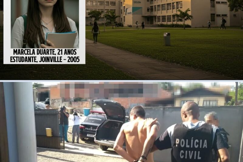 Joinville 2005 caso arquivado resolvido — prisão choca comunidade