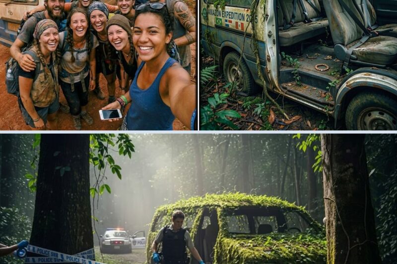 Van Com 9 Mochileiros Sumiu Na Transamazônica Em 2015 —8 Anos Depois Achada Na Mata Com Todos Cintos