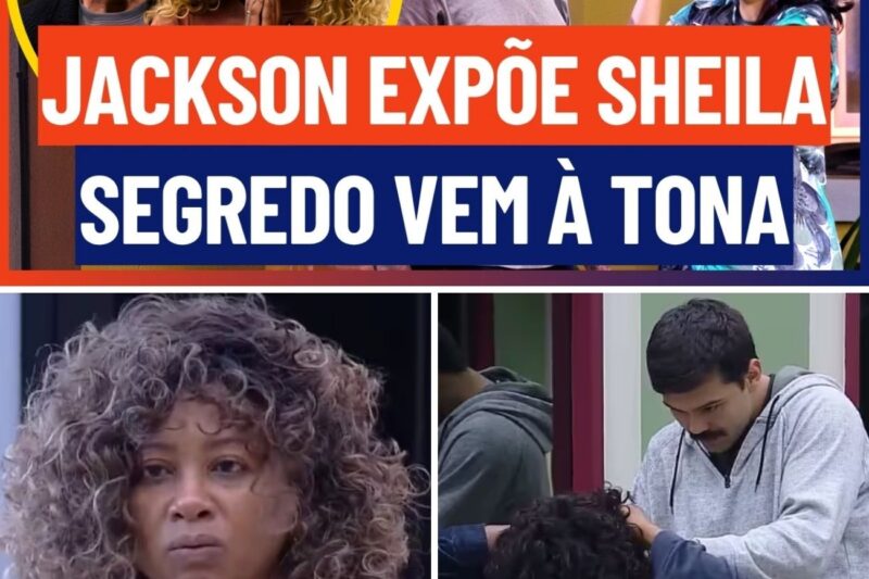 ESCÂNDALO! Jackson EXPÕE SEGREDO de Sheila + Hassum PASSA VERGONHA ao vivo