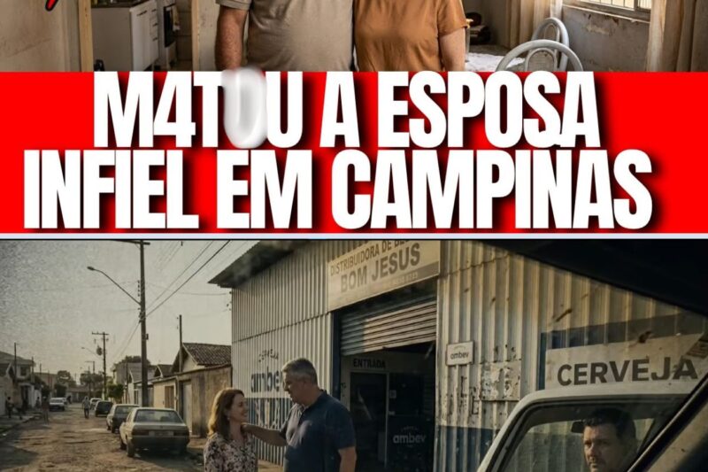 MARIDO EX*CUTA A ESPOSA INFIEL EM CAMPINAS — DESCOBRIU QUE O AMANTE PAGAVA O ALUGUEL DA PRÓPRIA CASA