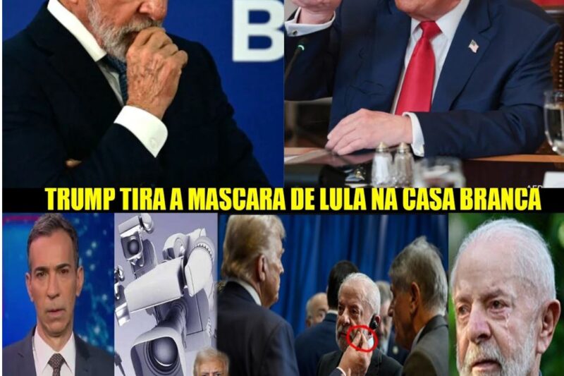 Trump Arma Cilada e Desmascara Sósia de Lulu ao Vivo: A Humilhação que Abala a Política Brasileira e Choca o Mundo!