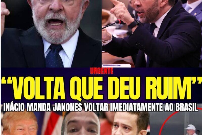 URGENTE: INÁCIO ORDENA QUE DELEGAÇÃO DE JANONES RETORNE IMEDIATAMENTE AO BRASIL APÓS GRANDES DANOS AO…