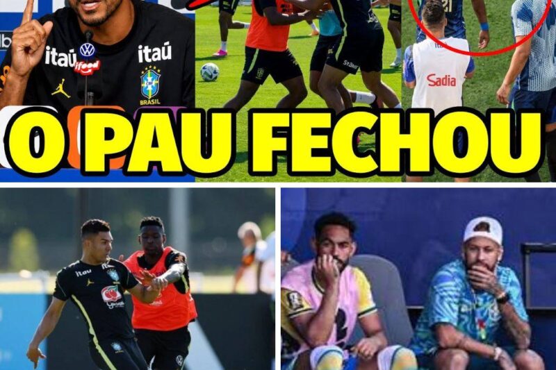 Danilo EXPLODE contra Casemiro e detona Endrick… Enquanto isso Neymar vira ‘JOGADOR IMAGINÁRIO’, fica só 5 MINUTOS no treino!
