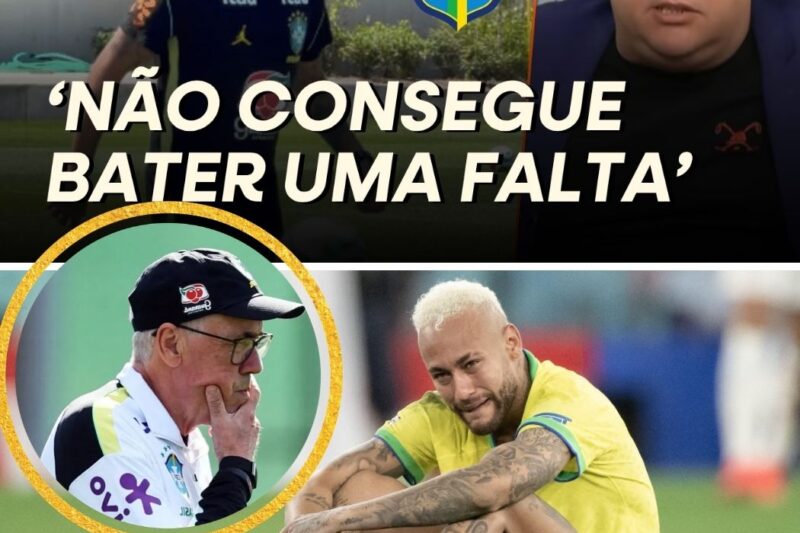 ‘Neymar não consegue nem bater uma falta’ – Samir Carvalho DETONA SEM PIEDADE e expõe a crise do craque
