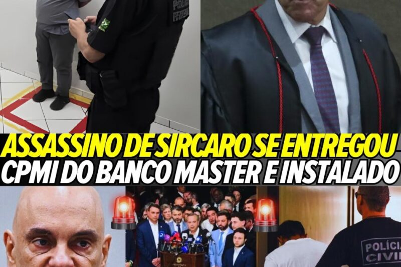 O assass!no se entregou hoje! O Senado já apresentou a denúncia à Comissão Parlamentar…