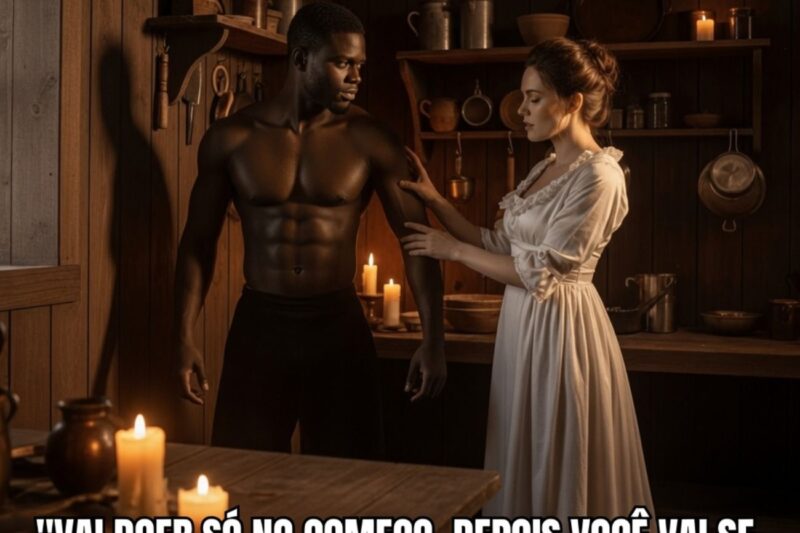 “Vai doer só no começo”, ele sussurrou enquanto a possuía sem piedade.