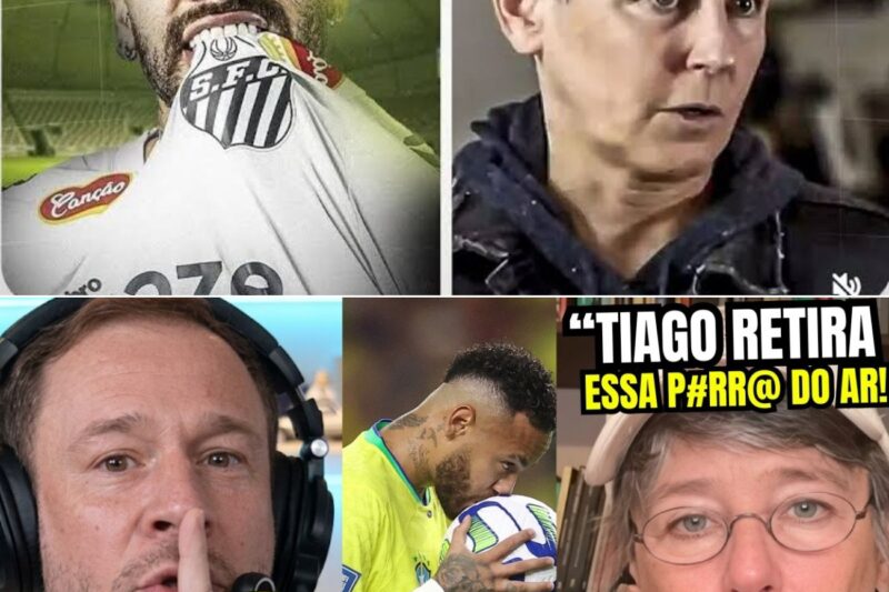Milly Lacombe perdeu COMPLETAMENTE a paciência e detonou Tiago Leifert na cara dura ao falar de Neymar…