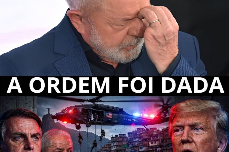 DESESPERADO – TRUMP DÁ A ORDEM E AS AÇÕES COMEÇAM NO BRASIL – LULA FICA SEM SAÍDA – FLASH