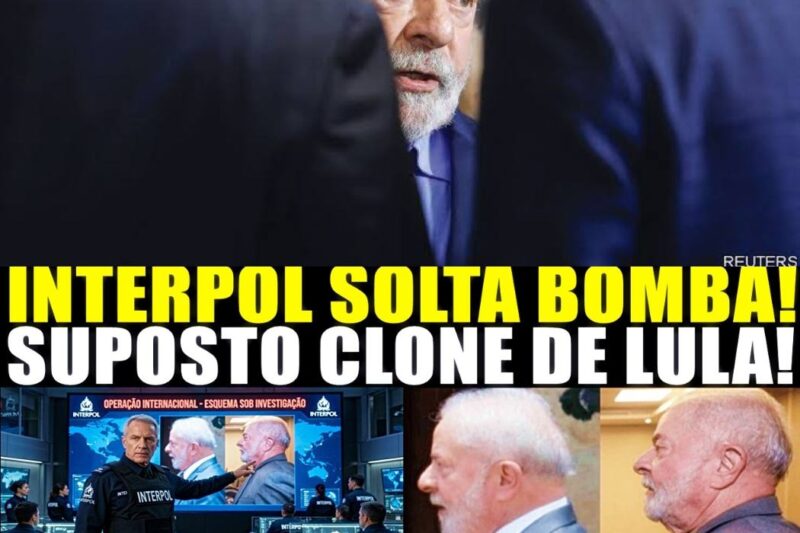INTERPOL SOLTA BOMBA!! SUPOSTO CLONE DE LULA! MANDADO EXPEDIDO AO STF ANDRÉ MENDONÇA AGE!