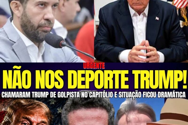 URGENTE JANONES DEPORTADO? FORAM CHAMARAM TRUMP DE GOLPISTA NO CAPITÓLIO E SITUAÇÃO FICOU DRAMÁTICA