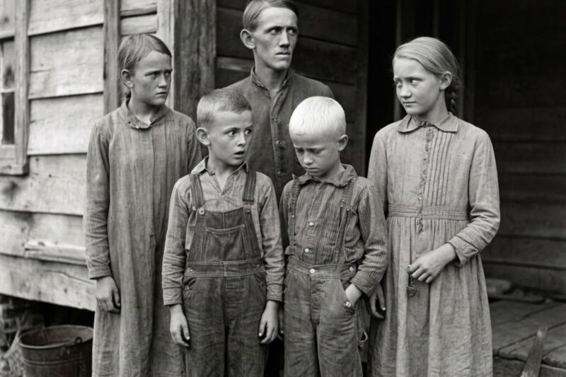 As crianças Winfield foram encontradas em 1879, mas o que elas explicaram não parecia humano.