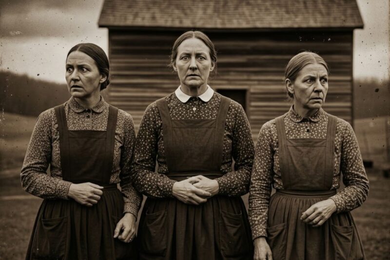 As irmãs dos Apalaches, cujos feitos foram demasiado horríveis para os livros de história: Martha, Clara e June (21)