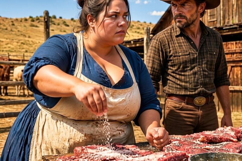 Deram a Ele uma Esposa Plus Size para Arruinar o Rancho, Mas Ela Construiu o Maior Império Pecuário do Texas.