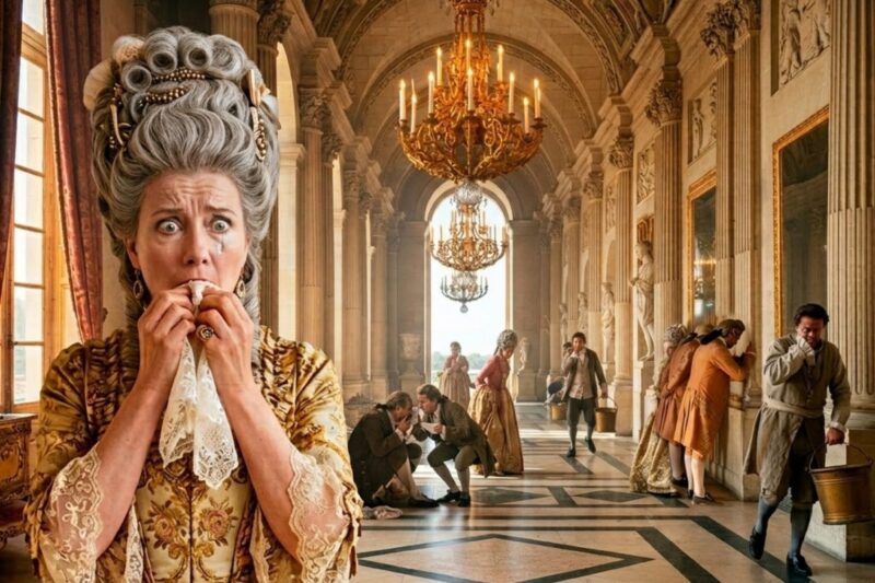 1721: Palácios sem banho e quartos infestados – O luxo doentio da realeza europeia