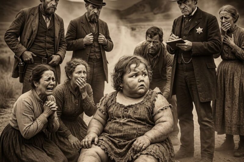 Ela foi encontrada à beira de uma estrada em 1869 — pesando 25 quilos, com 2 anos de idade — uma criança enorme que não estava registrada em lugar nenhum.