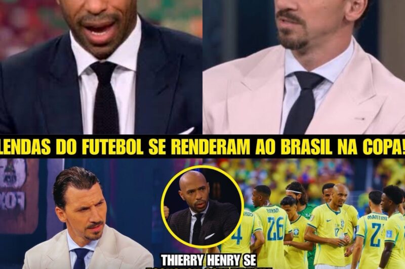 CHOQUE TOTAL! IBRAHIMOVIĆ E HENRY EXPLODEM COM PALAVRAS PESADÍSSIMAS CONTRA O BRASIL APÓS VITÓRIA: “ELES ROUBARAM TUDO!”