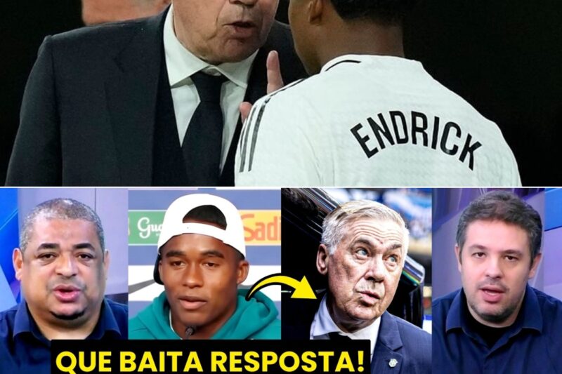 ESCÂNDALO NA SELEÇÃO! ENDRICK MANDOU A REAL NA LATA E EXPLODIU TUDO: “O QUE ELE FALOU DO ANCELOTTI DEIXA CLARO QUE NA AMARARELA…”