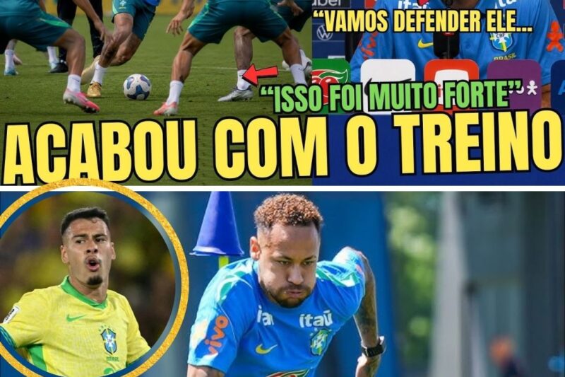 ESCÂNDALO NO TREINO! “NEYMAR ACABOU COM O TREINO” – MARTINELLI EXPLODE E FAZ DECLARAÇÃO BOMBA SOBRE NEYMAR!