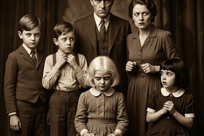 Era apenas uma foto de família de 1882… até que os especialistas ampliaram a imagem e empalideceram!